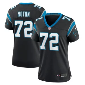 Classic Attractive Cool Premium Taylor Moton Carolina Panthers Nike Women's Team Game Jersey - Black to Show Your Support