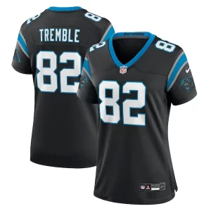 Marvelous Sturdy Attractive Tommy Tremble Carolina Panthers Nike Women's Team Game Jersey - Black for Game Day