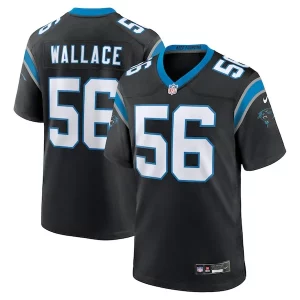Elegant Smart Cool Trevin Wallace Carolina Panthers Nike Game Jersey - Black to Stand Out in the Crowd