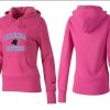 Dashing Premium Women's Carolina Panthers Heart & Soul Pullover Hoodie Pink to Elevate Your Game Day Look