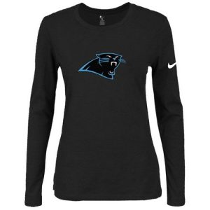 Outstanding Fantastic Stunning Distinctive Women's Carolina Panthers Of The City Long Sleeve Tri-Blend NFL T-Shirt Black for an Unforgettable Season