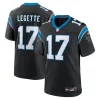 Sturdy Elegant Vibrant Xavier Legette Carolina Panthers Nike 2024 NFL First Round Pick Game Player Jersey - Black for an Unforgettable Season