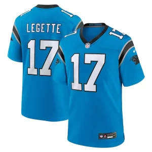 Premium Cool Xavier Legette Carolina Panthers Nike Alternate Game Jersey - Blue to Boost Team Spirit
