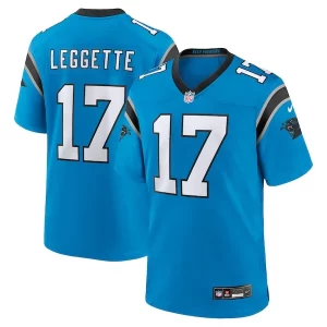 Fashionable Gorgeous Eye   catching Graceful Xavier Legette Carolina Panthers Nike Alternate Game Jersey - Blue for the Ultimate Fan Experience