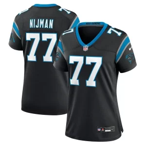 Gorgeous Smart Elegant Yosh Nijman Carolina Panthers Nike Women's Game Jersey - Black for a Memorable Fan Moment