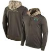 Impressive Eye   catching Dashing Youth Carolina Panthers Olive Salute to Service Sideline Therma Pullover Hoodie to Stand Out in the Crowd
